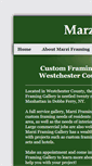 Mobile Screenshot of marziframing.com